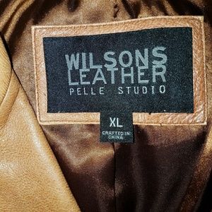 Wilson women's genuine leather jacket